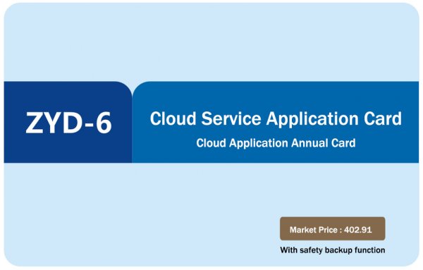 Cloud Service (ZYD) Card-ZYD-6